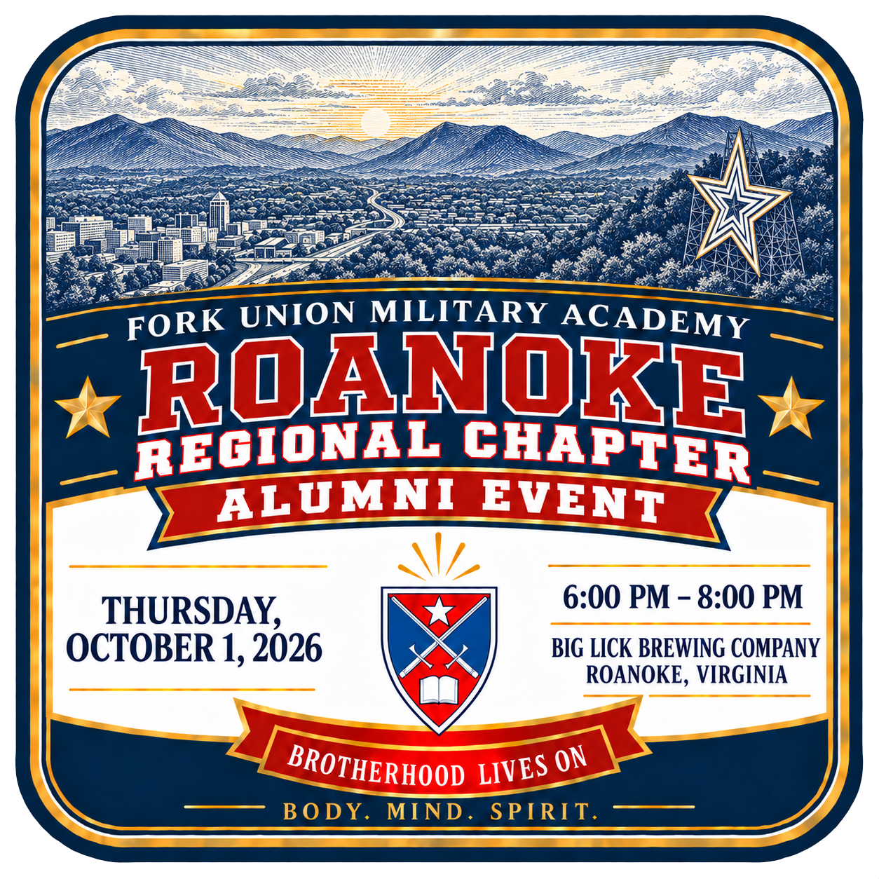 Roanoke Alumni Chapter Event - logo